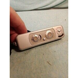 Minox B Chrome Complan 3.5/15mm w. Case and chain, not tested